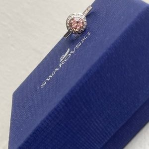Swarovski Pink Crystal Ring
